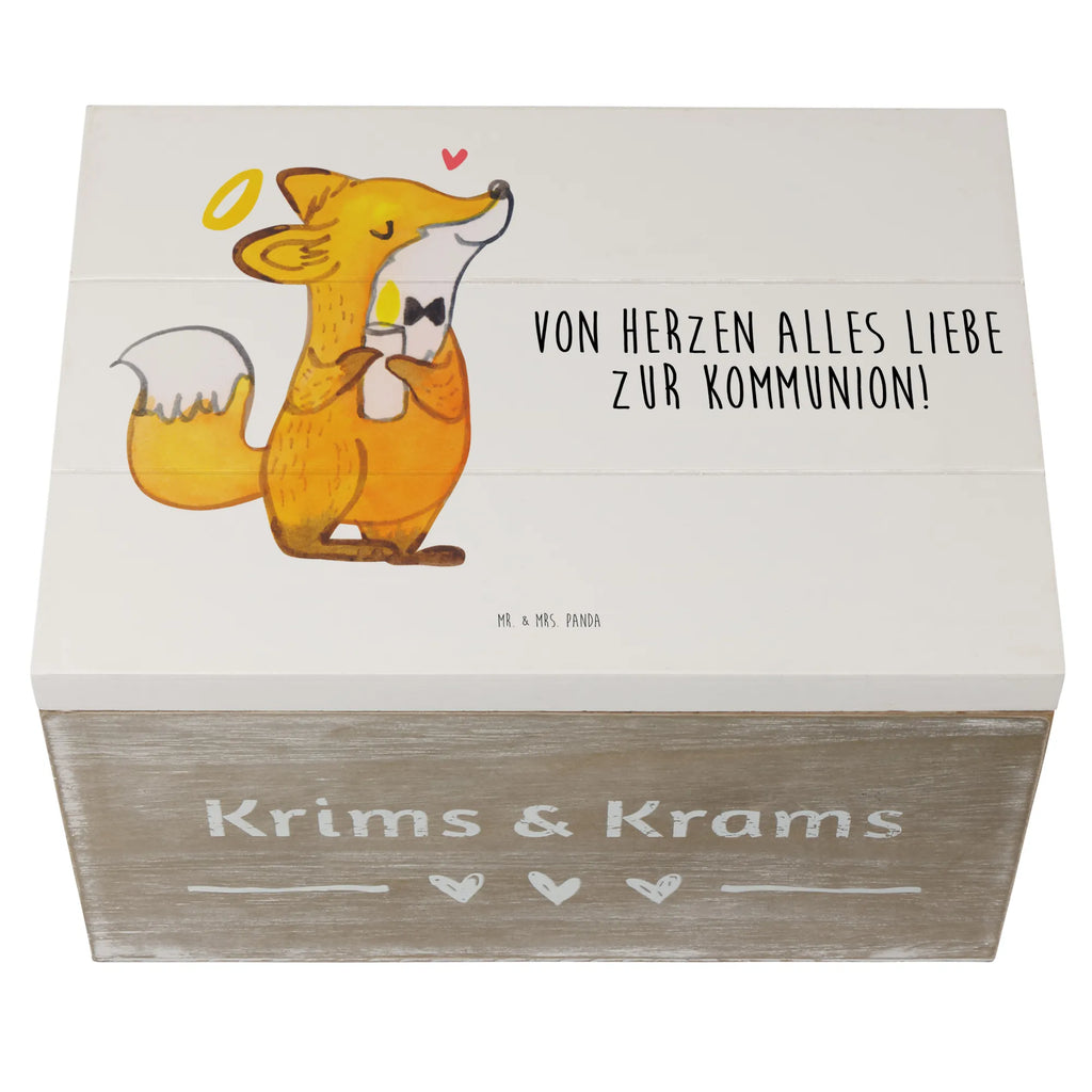 Holzkiste Fuchs Kommunion Holzkiste, Kiste, Schatzkiste, Truhe, Schatulle, XXL, Erinnerungsbox, Erinnerungskiste, Dekokiste, Aufbewahrungsbox, Geschenkbox, Geschenkdose, Konfirmation, Kommunion, Jugendweihe, Konfirmation Geschenk, Kommunion Geschenk, Kommunion Dankeschön, Glauben, Liebe, Gott, Gläubig