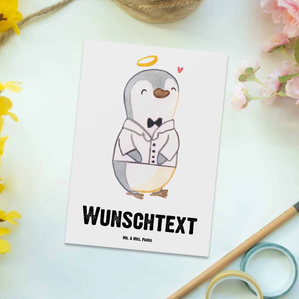 Personalisierte Postkarte Pinguin Konfirmation Hemd Postkarte mit Namen, Postkarte bedrucken, Postkarte mit Wunschtext, Postkarte personalisierbar, Geschenkkarte mit Namen, Grußkarte mit Namen, Karte mit Namen, Einladung mit Namen, Ansichtskarte mit Namen, Geschenkkarte mit Wunschtext, Grußkarte mit Wunschtext, Karte mit Wunschtext, Einladung mit Wunschtext, Ansichtskarte mit Wunschtext, Konfirmation, Kommunion, Jugendweihe, Konfirmation Geschenk, Sonnenschein, Zuversicht, Vertrauen, Hoffnung