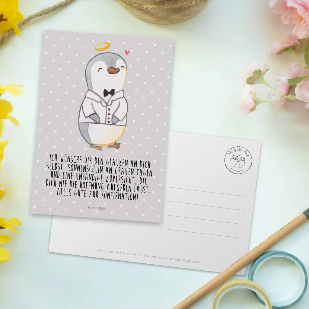 Postkarte Pinguin Konfirmation Hemd Postkarte, Karte, Geschenkkarte, Grußkarte, Einladung, Ansichtskarte, Geburtstagskarte, Einladungskarte, Dankeskarte, Ansichtskarten, Einladung Geburtstag, Einladungskarten Geburtstag, Konfirmation, Kommunion, Jugendweihe, Konfirmation Geschenk, Sonnenschein, Zuversicht, Vertrauen, Hoffnung