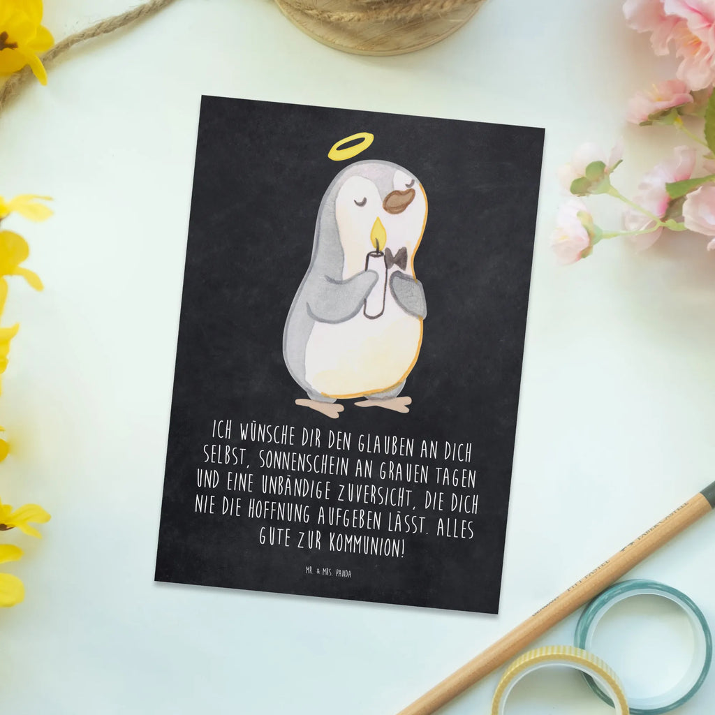 Postkarte Pinguin Kommunion Postkarte, Karte, Geschenkkarte, Grußkarte, Einladung, Ansichtskarte, Geburtstagskarte, Einladungskarte, Dankeskarte, Ansichtskarten, Einladung Geburtstag, Einladungskarten Geburtstag, Konfirmation, Kommunion, Jugendweihe, Konfirmation Geschenk, Kommunion Geschenk, Kommunion Dankeschön, Glauben, Sonnenschein