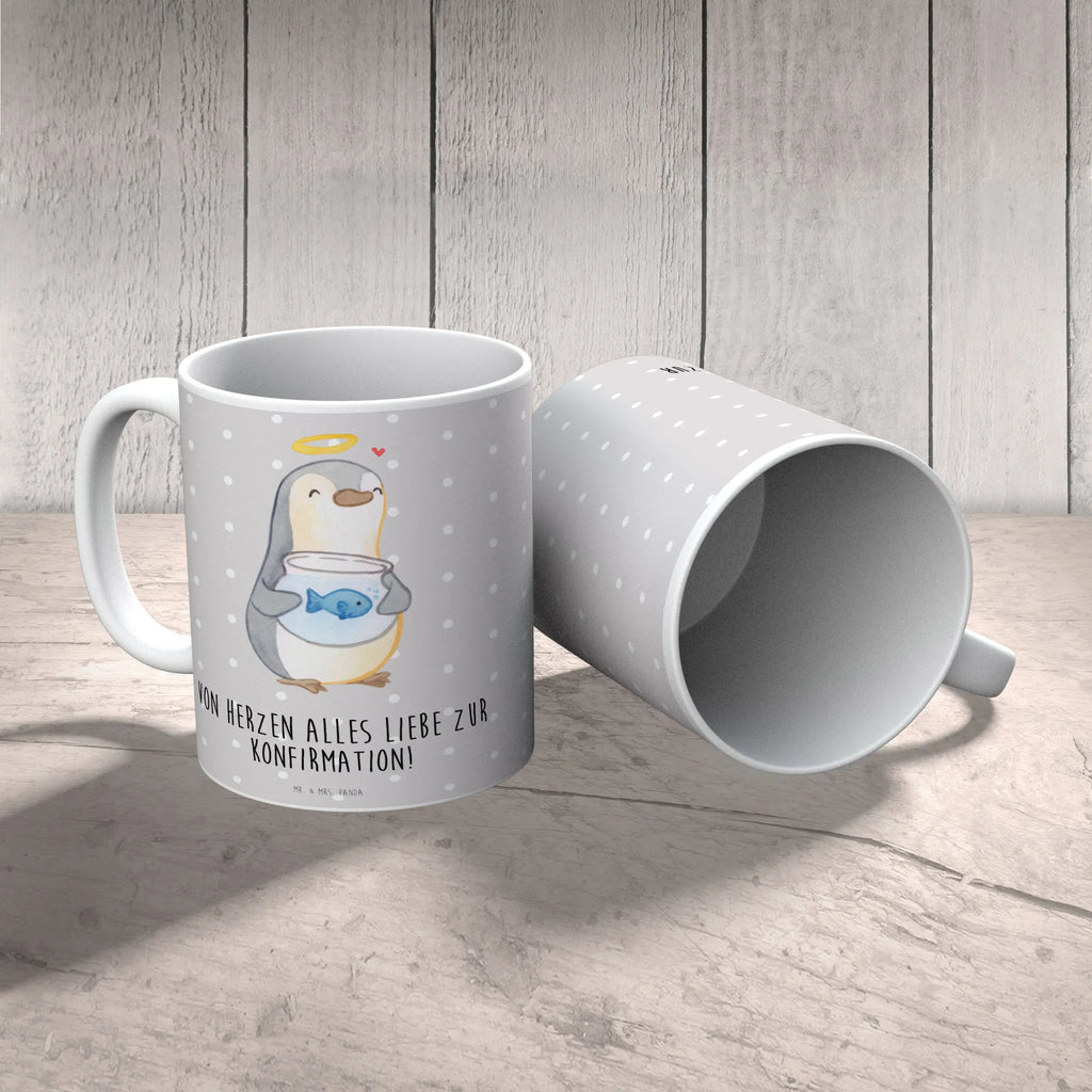 Tasse Pinguin Fisch Tasse, Kaffeetasse, Teetasse, Becher, Kaffeebecher, Teebecher, Keramiktasse, Porzellantasse, Büro Tasse, Geschenk Tasse, Tasse Sprüche, Tasse Motive, Kaffeetassen, Tasse bedrucken, Designer Tasse, Cappuccino Tassen, Schöne Teetassen, Konfirmation, Kommunion, Jugendweihe, Konfirmation Geschenk, Fisch, Fisch Deko, Zuversicht, Vertrauen