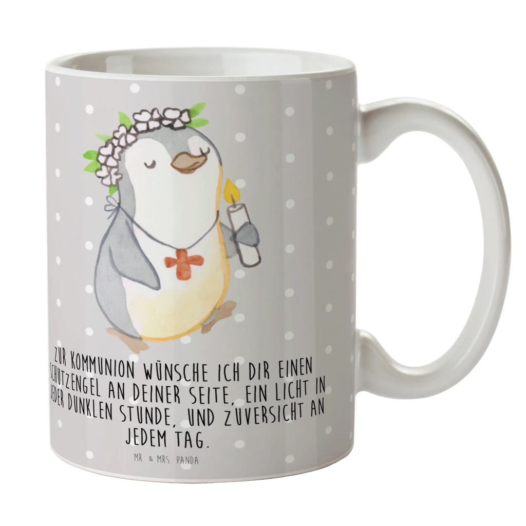 Tasse Pinguin Kommunion Mädchen Tasse, Kaffeetasse, Teetasse, Becher, Kaffeebecher, Teebecher, Keramiktasse, Porzellantasse, Büro Tasse, Geschenk Tasse, Tasse Sprüche, Tasse Motive, Kaffeetassen, Tasse bedrucken, Designer Tasse, Cappuccino Tassen, Schöne Teetassen, Konfirmation, Kommunion, Jugendweihe, Konfirmation Geschenk, Gott, Gläubig, Alles Gute