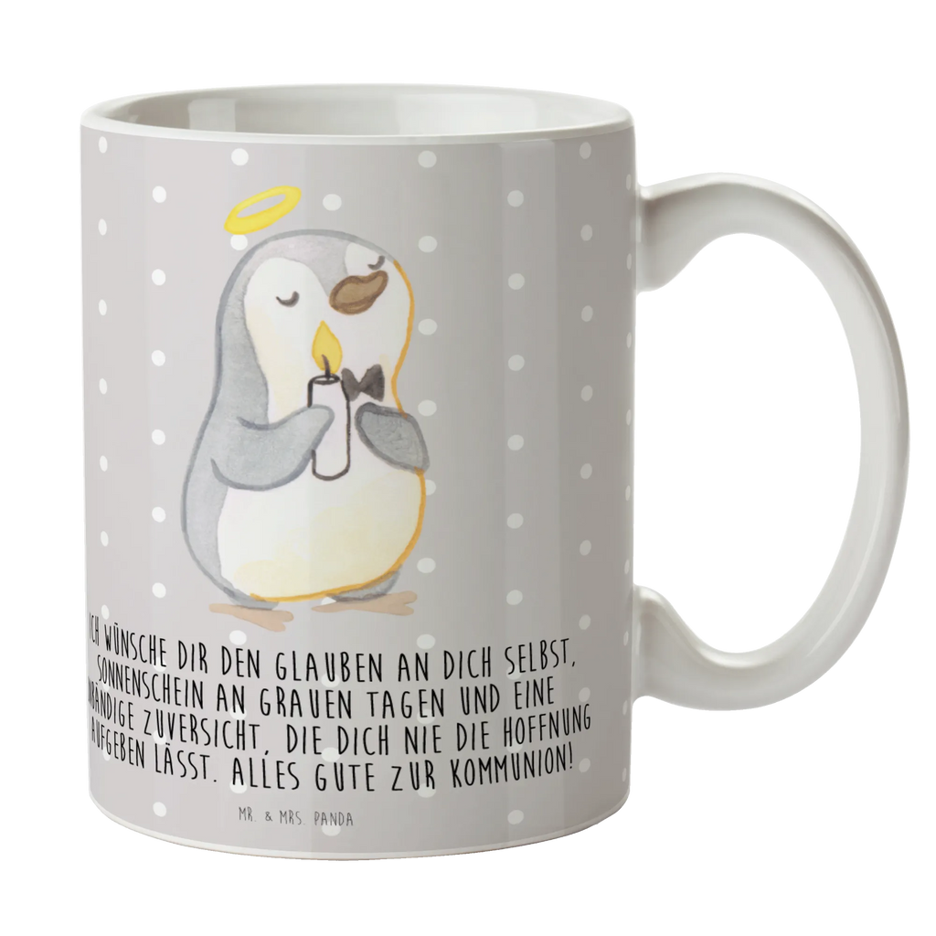 Tasse Pinguin Kommunion Tasse, Kaffeetasse, Teetasse, Becher, Kaffeebecher, Teebecher, Keramiktasse, Porzellantasse, Büro Tasse, Geschenk Tasse, Tasse Sprüche, Tasse Motive, Kaffeetassen, Tasse bedrucken, Designer Tasse, Cappuccino Tassen, Schöne Teetassen, Konfirmation, Kommunion, Jugendweihe, Konfirmation Geschenk, Kommunion Geschenk, Kommunion Dankeschön, Glauben, Sonnenschein