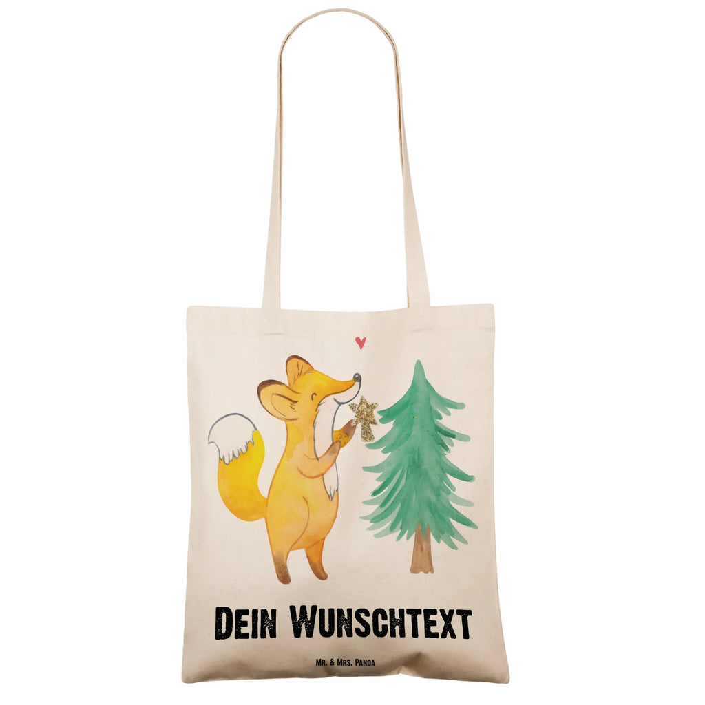 Personalisierte Tragetasche Fuchs  Weihnachtsbaum Personalisierte Beuteltasche, Personalisierter Beutel, Personalisierte Einkaufstasche, Personalisierter Jutebeutel, Personalisierter Stoffbeutel, Tragetasche mit Namen, Einkaufstasche mit Namen, Stoffbeutel mit Namen, Personalisierte Tasche, Personalisierte Jutetasche, Personalisierte Kindergartentasche, Winter, Weihnachten, Weihnachtsdeko, Nikolaus, Advent, Heiligabend, Wintermotiv, Weihnachtsmann, Weihnachtstage, Fuchs, Schlittschuh, Weihnachtszeit, Weihnachtsdekoration