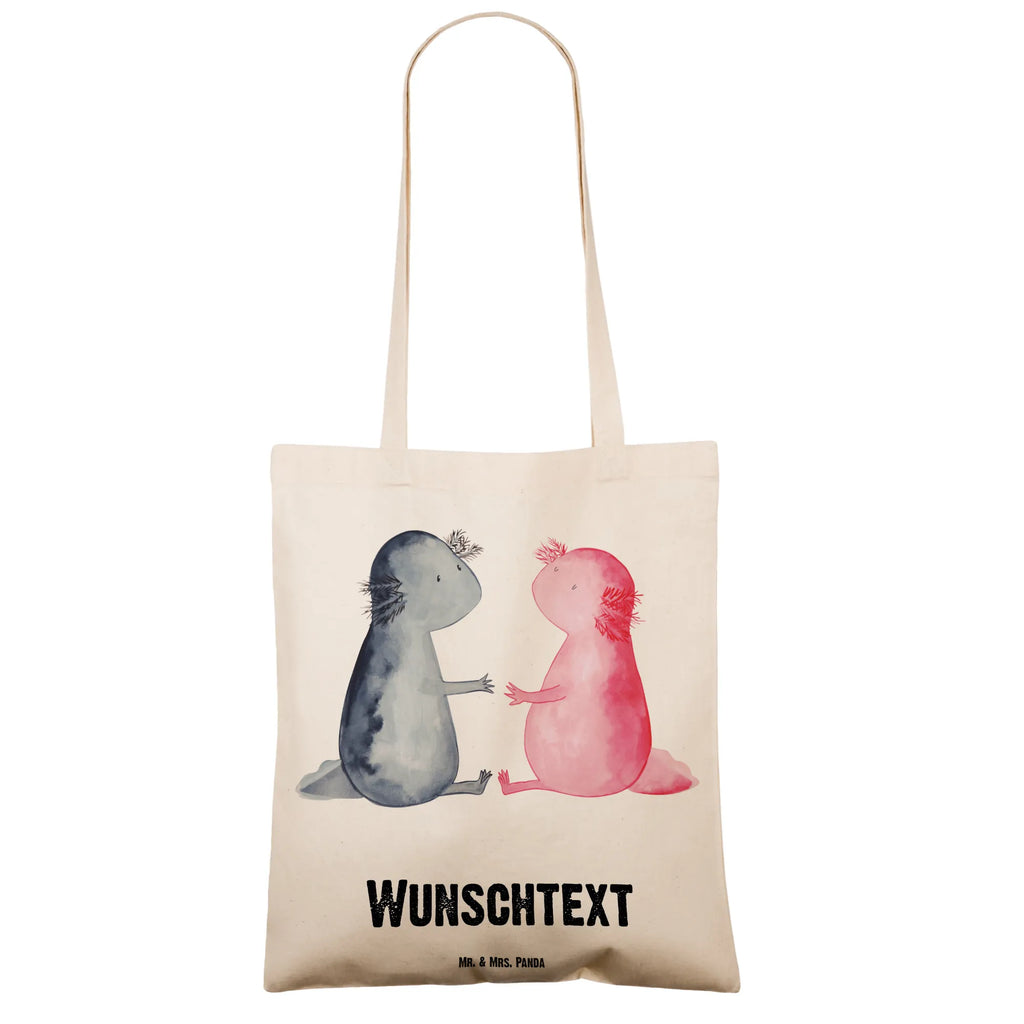 Personalisierte Tragetasche Axolotl Liebe Personalisierte Beuteltasche, Personalisierter Beutel, Personalisierte Einkaufstasche, Personalisierter Jutebeutel, Personalisierter Stoffbeutel, Tragetasche mit Namen, Einkaufstasche mit Namen, Stoffbeutel mit Namen, Personalisierte Tasche, Personalisierte Jutetasche, Personalisierte Kindergartentasche, Axolotl, Molch, Axolot, Schwanzlurch, Lurch, Lurche, Liebe, große Liebe, Liebesbeweis, Freund, Verlobter, Ehemann, Jahrestag, Valentinstag