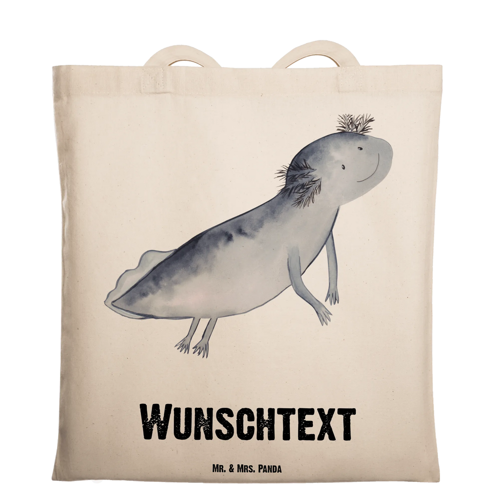 Personalisierte Tragetasche Axolotl schwimmt Personalisierte Beuteltasche, Personalisierter Beutel, Personalisierte Einkaufstasche, Personalisierter Jutebeutel, Personalisierter Stoffbeutel, Tragetasche mit Namen, Einkaufstasche mit Namen, Stoffbeutel mit Namen, Personalisierte Tasche, Personalisierte Jutetasche, Personalisierte Kindergartentasche, Axolotl, Molch, Axolot, Schwanzlurch, Lurch, Lurche, Problem, Probleme, Lösungen, Motivation