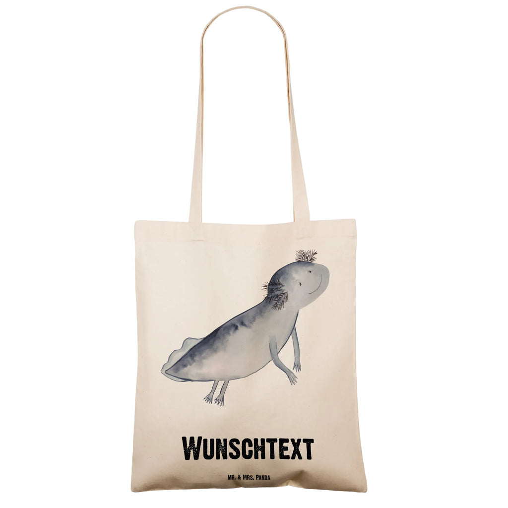 Personalisierte Tragetasche Axolotl schwimmt Personalisierte Beuteltasche, Personalisierter Beutel, Personalisierte Einkaufstasche, Personalisierter Jutebeutel, Personalisierter Stoffbeutel, Tragetasche mit Namen, Einkaufstasche mit Namen, Stoffbeutel mit Namen, Personalisierte Tasche, Personalisierte Jutetasche, Personalisierte Kindergartentasche, Axolotl, Molch, Axolot, Schwanzlurch, Lurch, Lurche, Problem, Probleme, Lösungen, Motivation