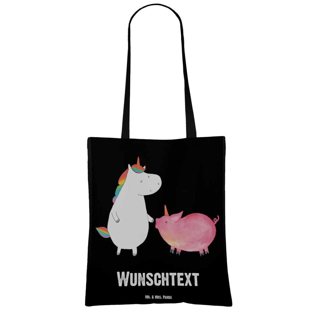 Personalisierte Tragetasche Einhorn + Schweinhorn Personalisierte Beuteltasche, Personalisierter Beutel, Personalisierte Einkaufstasche, Personalisierter Jutebeutel, Personalisierter Stoffbeutel, Tragetasche mit Namen, Einkaufstasche mit Namen, Stoffbeutel mit Namen, Personalisierte Tasche, Personalisierte Jutetasche, Personalisierte Kindergartentasche, Einhorn, Einhörner, Einhorn Deko, Pegasus, Unicorn, Freundschaft, Schweinhorn, Schwein, Freundin, Schweinchen