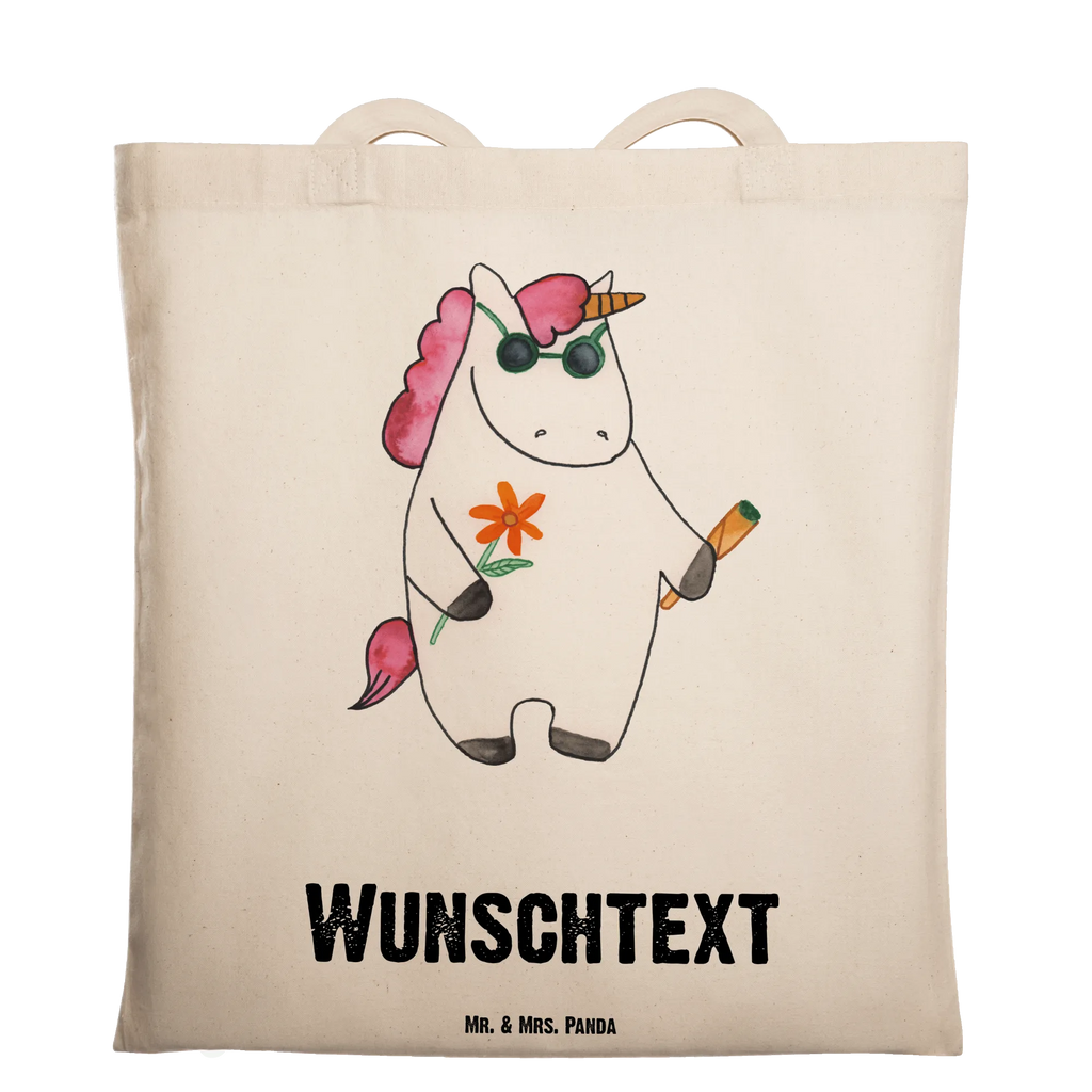 Personalisierte Tragetasche Einhorn Woodstock Personalisierte Beuteltasche, Personalisierter Beutel, Personalisierte Einkaufstasche, Personalisierter Jutebeutel, Personalisierter Stoffbeutel, Tragetasche mit Namen, Einkaufstasche mit Namen, Stoffbeutel mit Namen, Personalisierte Tasche, Personalisierte Jutetasche, Personalisierte Kindergartentasche, Einhorn, Einhörner, Einhorn Deko, Unicorn, Kiffen, Joint, Zigarette, Alkohol, Party, Spaß. lustig, witzig, Woodstock