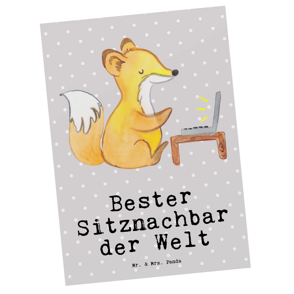 Postkarte Fuchs Bester Sitznachbar der Welt Postkarte, Karte, Geschenkkarte, Grußkarte, Einladung, Ansichtskarte, Geburtstagskarte, Einladungskarte, Dankeskarte, Ansichtskarten, Einladung Geburtstag, Einladungskarten Geburtstag, für, Dankeschön, Geschenk, Schenken, Geburtstag, Geburtstagsgeschenk, Geschenkidee, Danke, Bedanken, Mitbringsel, Freude machen, Geschenktipp, Sitznachbar, Stuhlnachbar, Nachbar, Uni, Universität, Seminar, Kommilitone, Tischnachbar, Schule, Mitschüler, Mitstudent, Hochschule