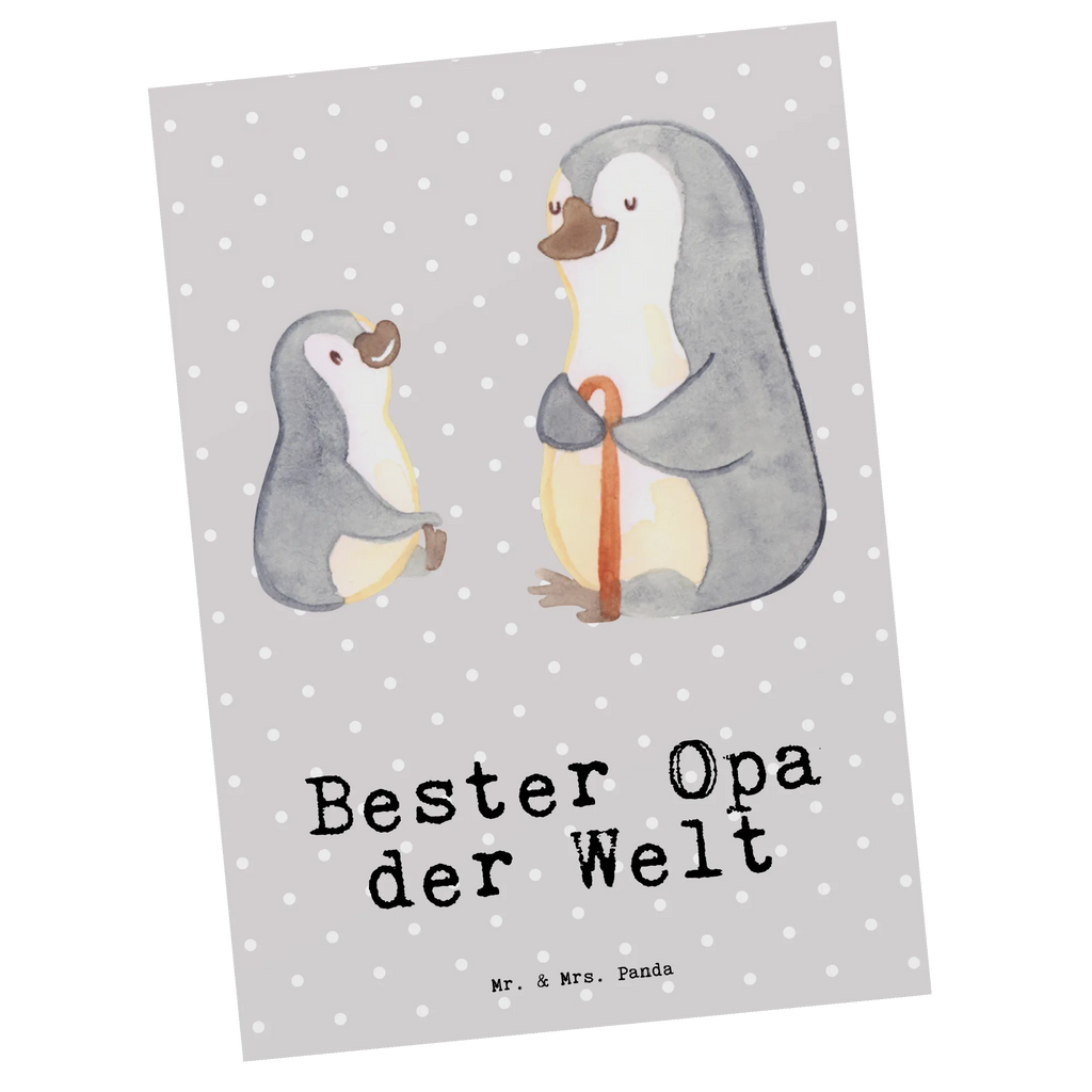 Postkarte Pinguin Bester Opa der Welt Postkarte, Karte, Geschenkkarte, Grußkarte, Einladung, Ansichtskarte, Geburtstagskarte, Einladungskarte, Dankeskarte, Ansichtskarten, Einladung Geburtstag, Einladungskarten Geburtstag, für, Dankeschön, Geschenk, Schenken, Geburtstag, Geburtstagsgeschenk, Geschenkidee, Danke, Bedanken, Mitbringsel, Freude machen, Geschenktipp, Großvater, Grossvater, Opa, Opi. Großpapa, Großeltern, Enkel, Enkelin, Enkelkind, Kleinigkeit, Oppa, Oppi, Bester