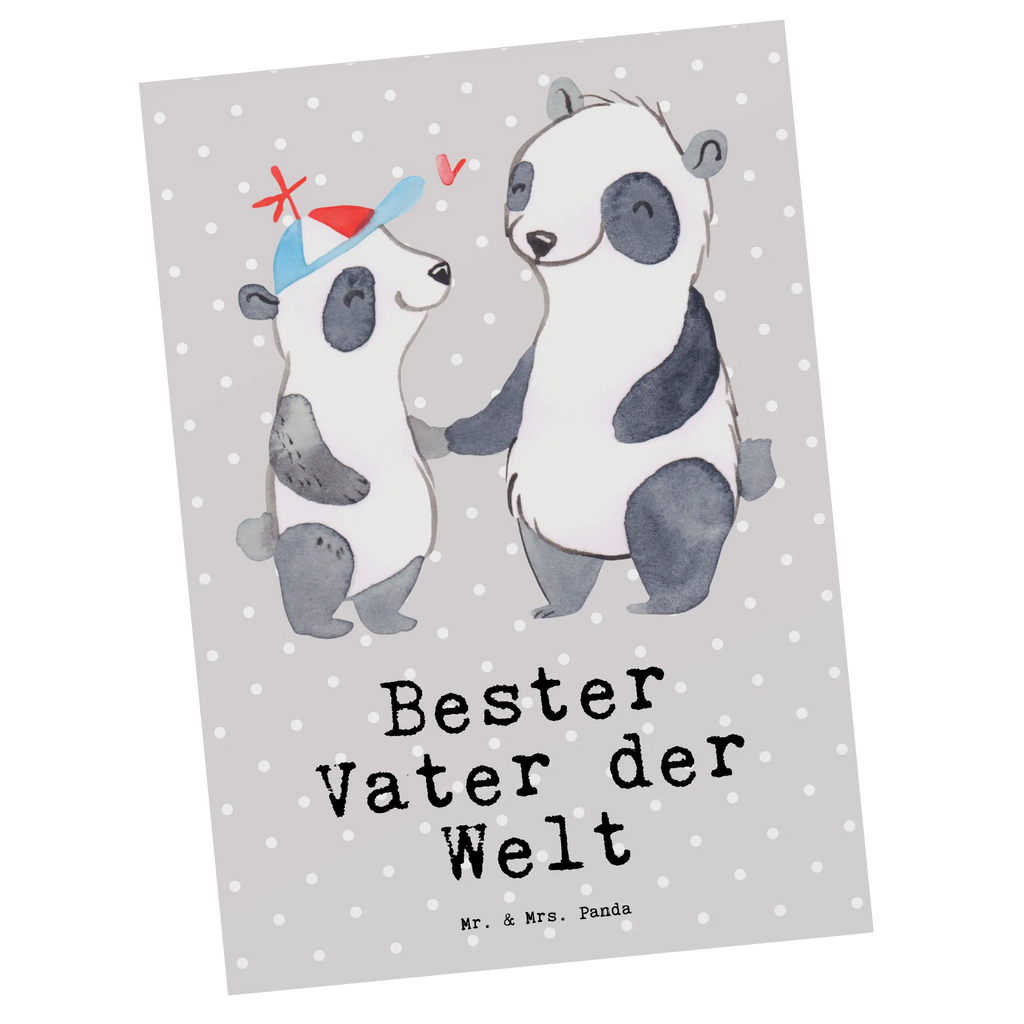 Postkarte Panda Bester Vater der Welt Postkarte, Karte, Geschenkkarte, Grußkarte, Einladung, Ansichtskarte, Geburtstagskarte, Einladungskarte, Dankeskarte, Ansichtskarten, Einladung Geburtstag, Einladungskarten Geburtstag, für, Dankeschön, Geschenk, Schenken, Geburtstag, Geburtstagsgeschenk, Geschenkidee, Danke, Bedanken, Mitbringsel, Freude machen, Geschenktipp, Vater, Papa, Dad, Daddy, Paps, Papi, Vati, Eltern, Geschenk Vater, Mann, Familie, Bester, Kleinigkeit