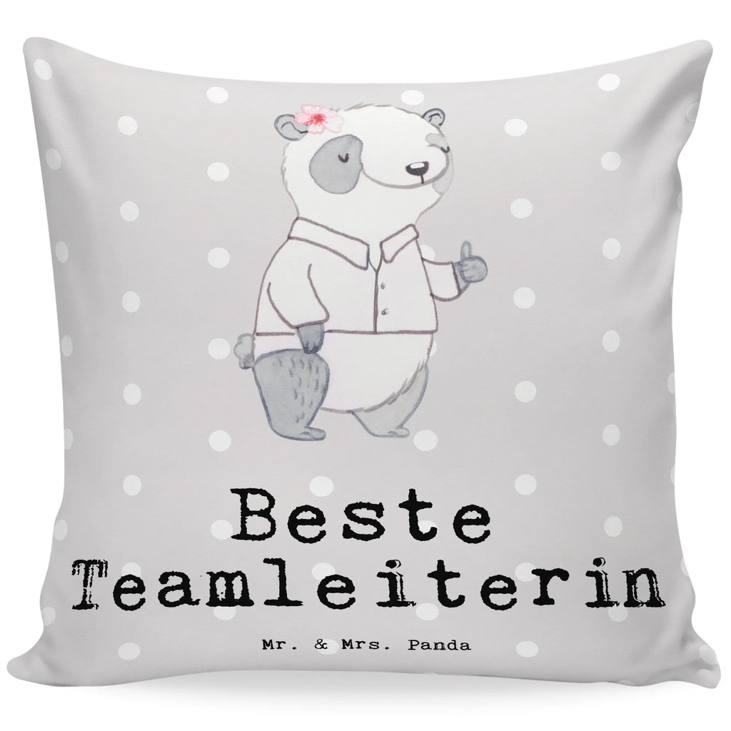 40x40 Kissen Panda Beste Teamleiterin Kissenhülle, Kopfkissen, Sofakissen, Dekokissen, Motivkissen, sofakissen, sitzkissen, Kissen, Kissenbezüge, Kissenbezug 40x40, Kissen 40x40, Kissenhülle 40x40, Zierkissen, Couchkissen, Dekokissen Sofa, Sofakissen 40x40, Dekokissen 40x40, Kopfkissen 40x40, Kissen 40x40 Waschbar, für, Dankeschön, Geschenk, Schenken, Geburtstag, Geburtstagsgeschenk, Geschenkidee, Danke, Bedanken, Mitbringsel, Freude machen, Geschenktipp, Teamleiterin, Seminarleiterin, Gruppenleiterin, Leiterin, Kollegin, Chefin, Vorgesetzte, Abschied, Abschiedsgeschenk, Ruhestand