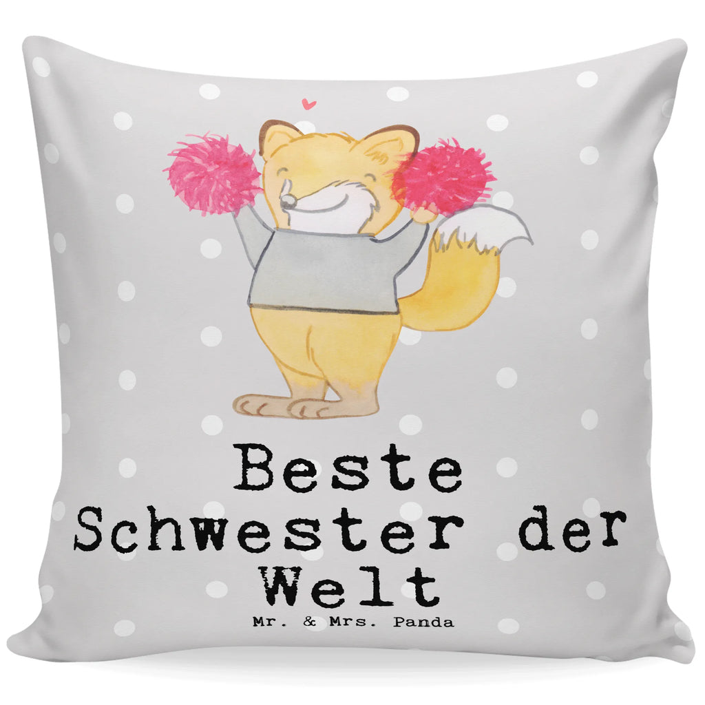 40x40 Kissen Fuchs Beste Schwester der Welt Kissenhülle, Kopfkissen, Sofakissen, Dekokissen, Motivkissen, sofakissen, sitzkissen, Kissen, Kissenbezüge, Kissenbezug 40x40, Kissen 40x40, Kissenhülle 40x40, Zierkissen, Couchkissen, Dekokissen Sofa, Sofakissen 40x40, Dekokissen 40x40, Kopfkissen 40x40, Kissen 40x40 Waschbar, für, Dankeschön, Geschenk, Schenken, Geburtstag, Geburtstagsgeschenk, Geschenkidee, Danke, Bedanken, Mitbringsel, Freude machen, Geschenktipp, Schwester, Geschwister, Schwesterherz, Sister, Familie, Kleinigkeit, Beste, Tochter