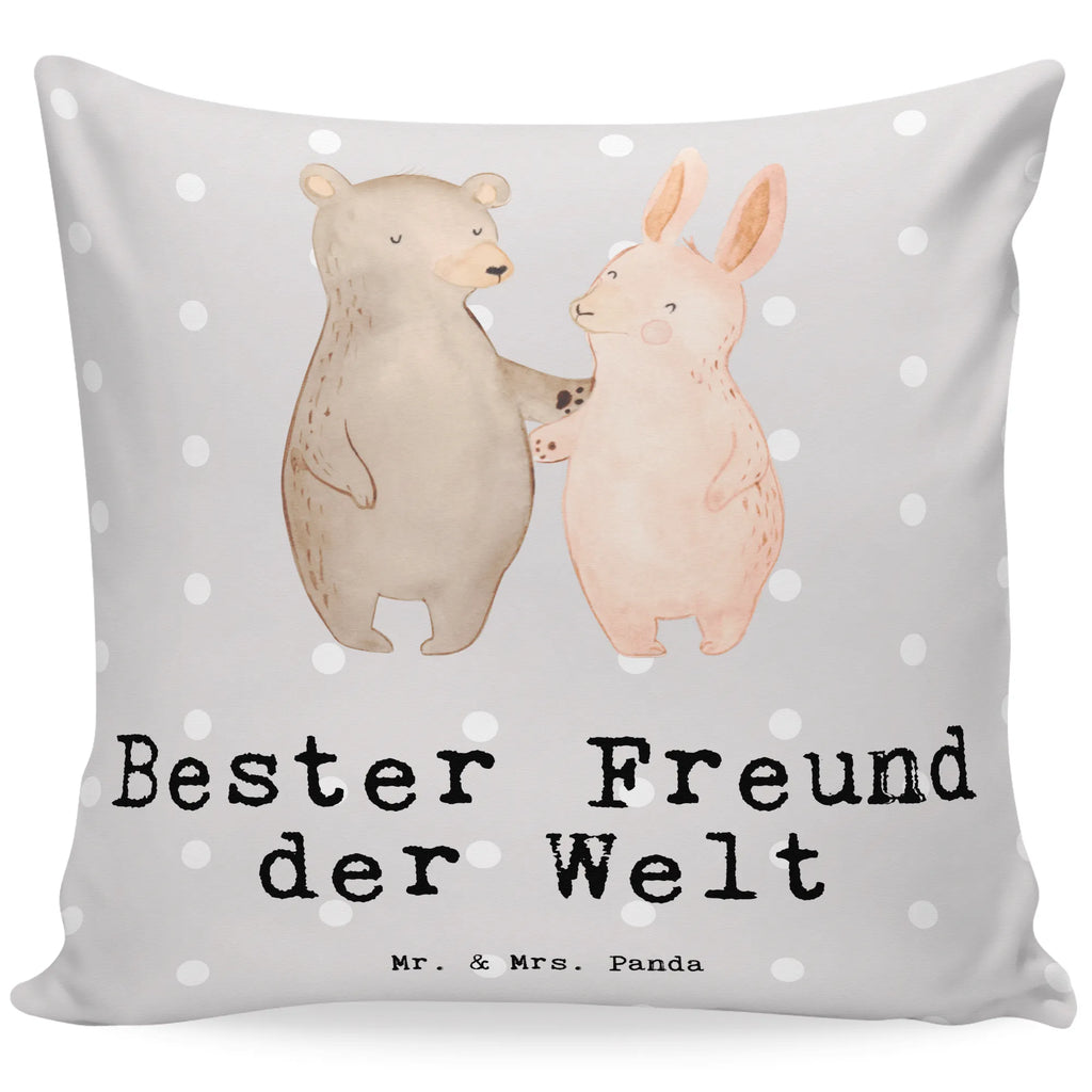 40x40 Kissen Hase Bester Freund der Welt Kissenhülle, Kopfkissen, Sofakissen, Dekokissen, Motivkissen, sofakissen, sitzkissen, Kissen, Kissenbezüge, Kissenbezug 40x40, Kissen 40x40, Kissenhülle 40x40, Zierkissen, Couchkissen, Dekokissen Sofa, Sofakissen 40x40, Dekokissen 40x40, Kopfkissen 40x40, Kissen 40x40 Waschbar, für, Dankeschön, Geschenk, Schenken, Geburtstag, Geburtstagsgeschenk, Geschenkidee, Danke, Bedanken, Mitbringsel, Freude machen, Geschenktipp, Freund, Mann, Ehemann, Kumpel, Bro, Lebensgefährte, Partner, Lieblingsmensch, Liebe, Herz, Love