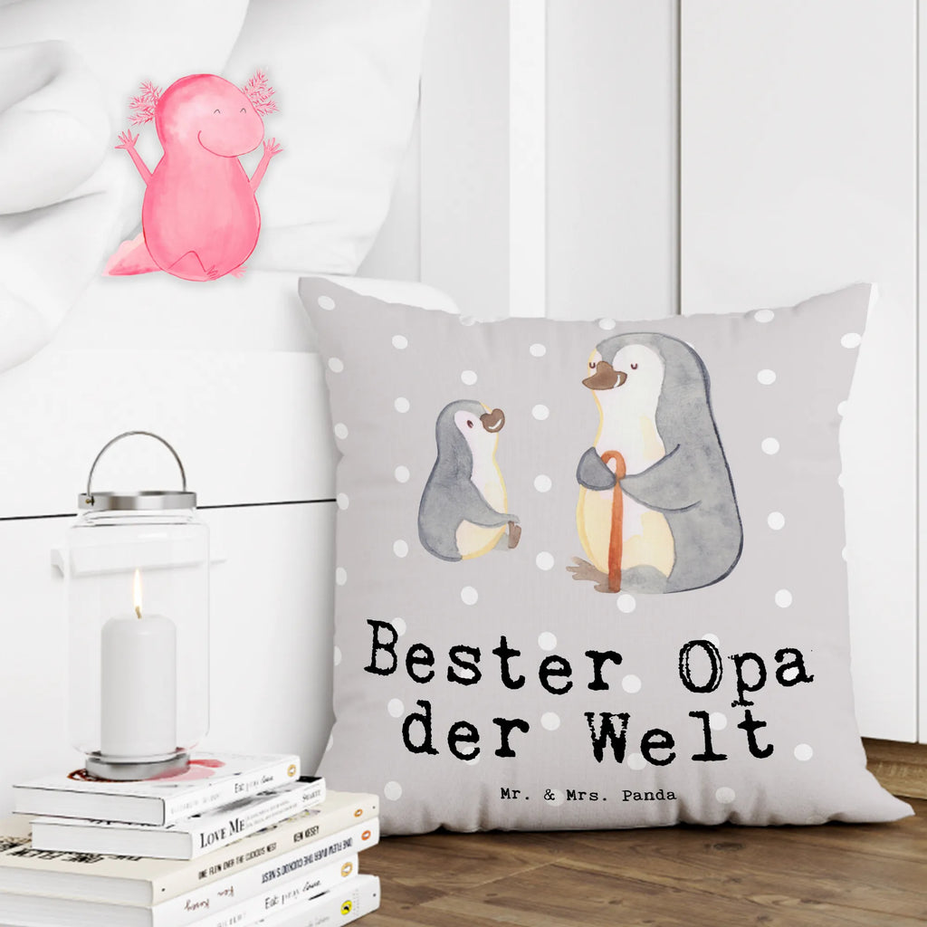 40x40 Kissen Pinguin Bester Opa der Welt Kissenhülle, Kopfkissen, Sofakissen, Dekokissen, Motivkissen, sofakissen, sitzkissen, Kissen, Kissenbezüge, Kissenbezug 40x40, Kissen 40x40, Kissenhülle 40x40, Zierkissen, Couchkissen, Dekokissen Sofa, Sofakissen 40x40, Dekokissen 40x40, Kopfkissen 40x40, Kissen 40x40 Waschbar, für, Dankeschön, Geschenk, Schenken, Geburtstag, Geburtstagsgeschenk, Geschenkidee, Danke, Bedanken, Mitbringsel, Freude machen, Geschenktipp, Großvater, Grossvater, Opa, Opi. Großpapa, Großeltern, Enkel, Enkelin, Enkelkind, Kleinigkeit, Oppa, Oppi, Bester