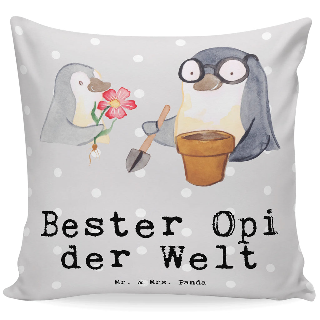 40x40 Kissen Pinguin Bester Opi der Welt Kissenhülle, Kopfkissen, Sofakissen, Dekokissen, Motivkissen, sofakissen, sitzkissen, Kissen, Kissenbezüge, Kissenbezug 40x40, Kissen 40x40, Kissenhülle 40x40, Zierkissen, Couchkissen, Dekokissen Sofa, Sofakissen 40x40, Dekokissen 40x40, Kopfkissen 40x40, Kissen 40x40 Waschbar, für, Dankeschön, Geschenk, Schenken, Geburtstag, Geburtstagsgeschenk, Geschenkidee, Danke, Bedanken, Mitbringsel, Freude machen, Geschenktipp, Großvater, Grossvater, Opa, Opi. Großpapa, Großeltern, Nichte, Neffe, Kleinigkeit, Oppa, Oppi, Bester