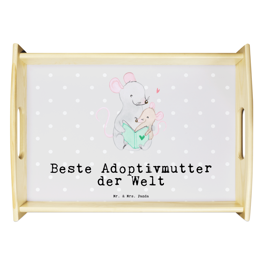 Serviertablett Maus Beste Adoptivmutter der Welt Serviertablett, Tablett, Holztablett, Küchentablett, Dekotablett, Frühstückstablett, für, Dankeschön, Geschenk, Schenken, Geburtstag, Geburtstagsgeschenk, Geschenkidee, Danke, Bedanken, Mitbringsel, Freude machen, Geschenktipp, Adoptivmutter, Adoptivmama, adoptiert, Mama, Mami, Mutter, Muttertag, Mutti, Ma, Tochter, Sohn, Beste Mama, Beste, Supermama