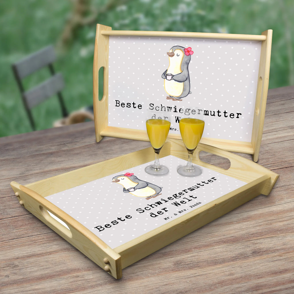 Serviertablett Pinguin Beste Schwiegermutter der Welt Serviertablett, Tablett, Holztablett, Küchentablett, Dekotablett, Frühstückstablett, für, Dankeschön, Geschenk, Schenken, Geburtstag, Geburtstagsgeschenk, Geschenkidee, Danke, Bedanken, Mitbringsel, Freude machen, Geschenktipp, Schwiegermutter, Schwiegermama, Schwiegereltern, Mama, Mutter, Mutter des Ehepartners, angeheiratet