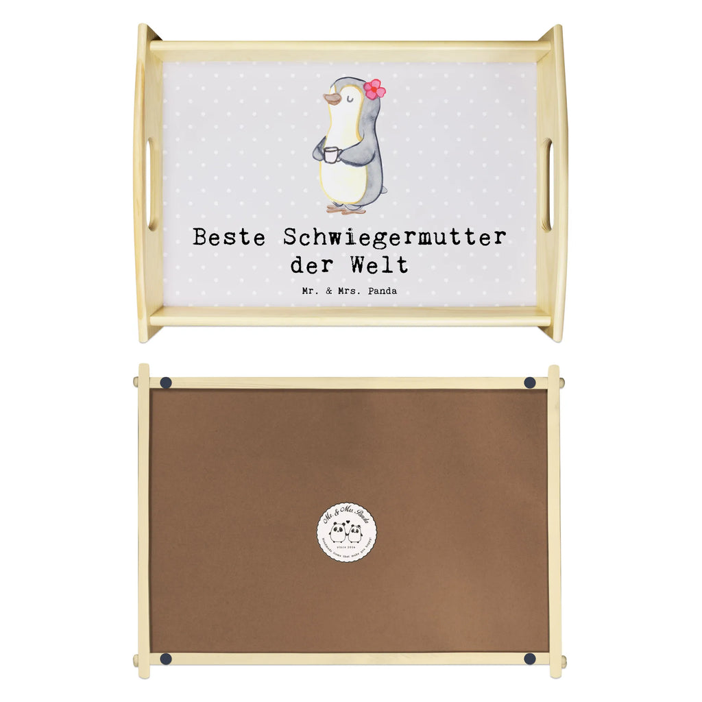 Serviertablett Pinguin Beste Schwiegermutter der Welt Serviertablett, Tablett, Holztablett, Küchentablett, Dekotablett, Frühstückstablett, für, Dankeschön, Geschenk, Schenken, Geburtstag, Geburtstagsgeschenk, Geschenkidee, Danke, Bedanken, Mitbringsel, Freude machen, Geschenktipp, Schwiegermutter, Schwiegermama, Schwiegereltern, Mama, Mutter, Mutter des Ehepartners, angeheiratet