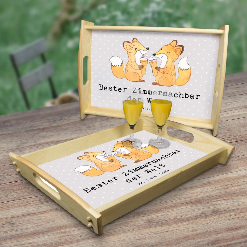 Serviertablett Fuchs Bester Zimmernachbar der Welt Serviertablett, Tablett, Holztablett, Küchentablett, Dekotablett, Frühstückstablett, für, Dankeschön, Geschenk, Schenken, Geburtstag, Geburtstagsgeschenk, Geschenkidee, Danke, Bedanken, Mitbringsel, Freude machen, Geschenktipp, Zimmernachbar, Zimmernachbarn, Zimmer, Krankenhaus, Patient, Kollegin, Wohnheim, Nachbar, WG, Studentenwohnheim