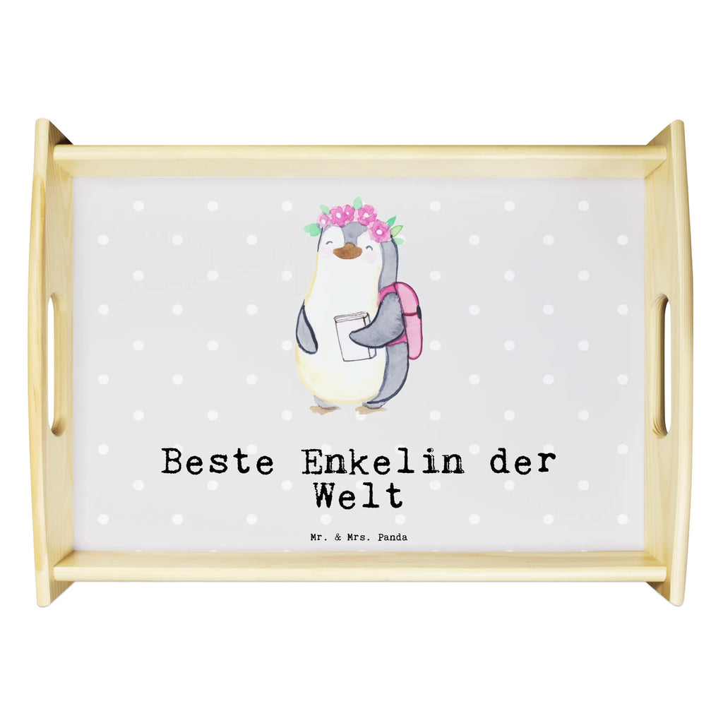 Serviertablett Pinguin Beste Enkelin der Welt Serviertablett, Tablett, Holztablett, Küchentablett, Dekotablett, Frühstückstablett, für, Dankeschön, Geschenk, Schenken, Geburtstag, Geburtstagsgeschenk, Geschenkidee, Danke, Bedanken, Mitbringsel, Freude machen, Geschenktipp, Enkelin, Enkelkind, Enkeltochter, Oma, Opa, Kind von Tochter, Kind von Sohn, Großtochter, Taufe