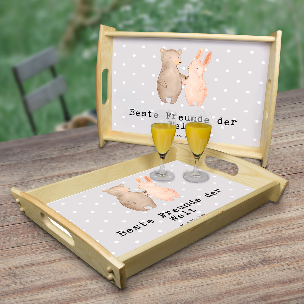 Serviertablett Hase Beste Freunde der Welt Serviertablett, Tablett, Holztablett, Küchentablett, Dekotablett, Frühstückstablett, für, Dankeschön, Geschenk, Schenken, Geburtstag, Geburtstagsgeschenk, Geschenkidee, Danke, Bedanken, Mitbringsel, Freude machen, Geschenktipp, Freunde, best friends, Freundschaft, Freundin, Freund, Clique, Kumpel, bae, bff