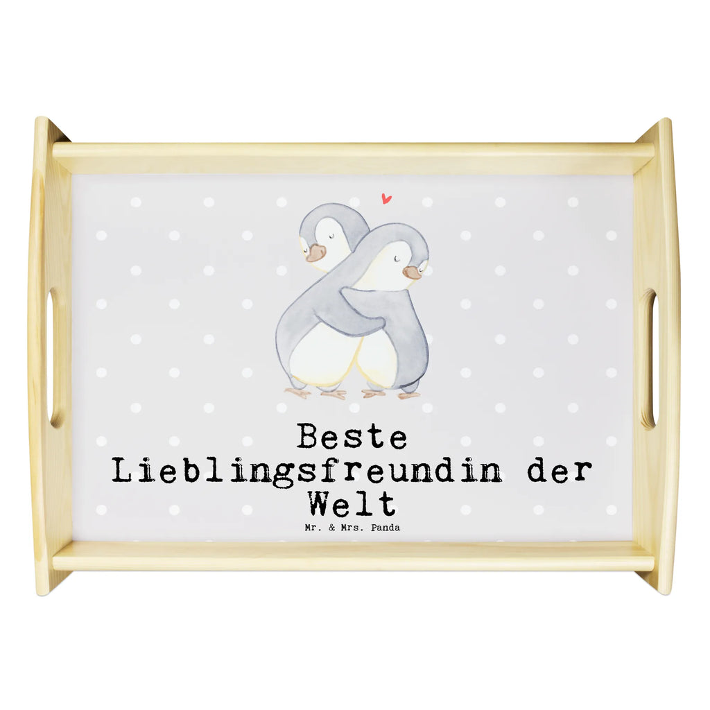 Serviertablett Pinguin Beste Lieblingsfreundin der Welt Serviertablett, Tablett, Holztablett, Küchentablett, Dekotablett, Frühstückstablett, für, Dankeschön, Geschenk, Schenken, Geburtstag, Geburtstagsgeschenk, Geschenkidee, Danke, Bedanken, Mitbringsel, Freude machen, Geschenktipp, Lieblingsfreundin, Freundin, Partnerin, Lieblingsmensch, Lieblings Mensch, Liebling, Partner, Bae, beste Freundin, Liebe, Herz, Love