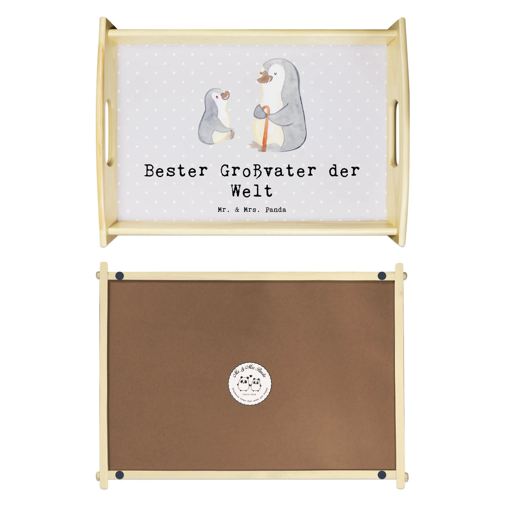 Serviertablett Pinguin Bester Großvater der Welt Serviertablett, Tablett, Holztablett, Küchentablett, Dekotablett, Frühstückstablett, für, Dankeschön, Geschenk, Schenken, Geburtstag, Geburtstagsgeschenk, Geschenkidee, Danke, Bedanken, Mitbringsel, Freude machen, Geschenktipp, Großvater, Grossvater, Opa, Opi. Großpapa, Großeltern, Enkel, Enkelin, Enkelkind, Kleinigkeit, Oppa, Oppi, Bester