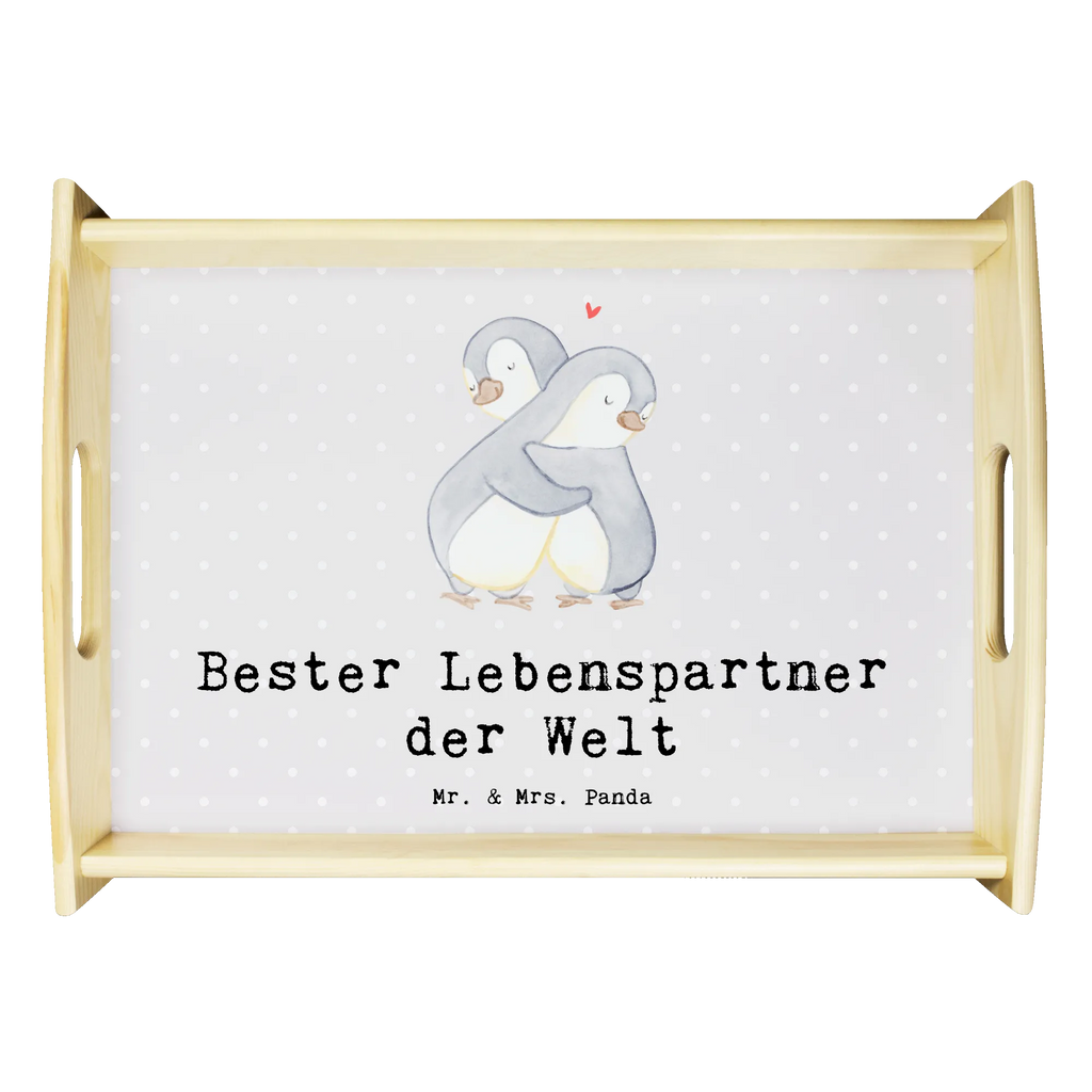 Serviertablett Pinguin Bester Lebenspartner der Welt Serviertablett, Tablett, Holztablett, Küchentablett, Dekotablett, Frühstückstablett, für, Dankeschön, Geschenk, Schenken, Geburtstag, Geburtstagsgeschenk, Geschenkidee, Danke, Bedanken, Mitbringsel, Freude machen, Geschenktipp, Lebenspartner, Ehepartner, Partner, Ehemann, Ehefrau, Liebe, Freund, Freundin, Hochzeitstag, verliebt