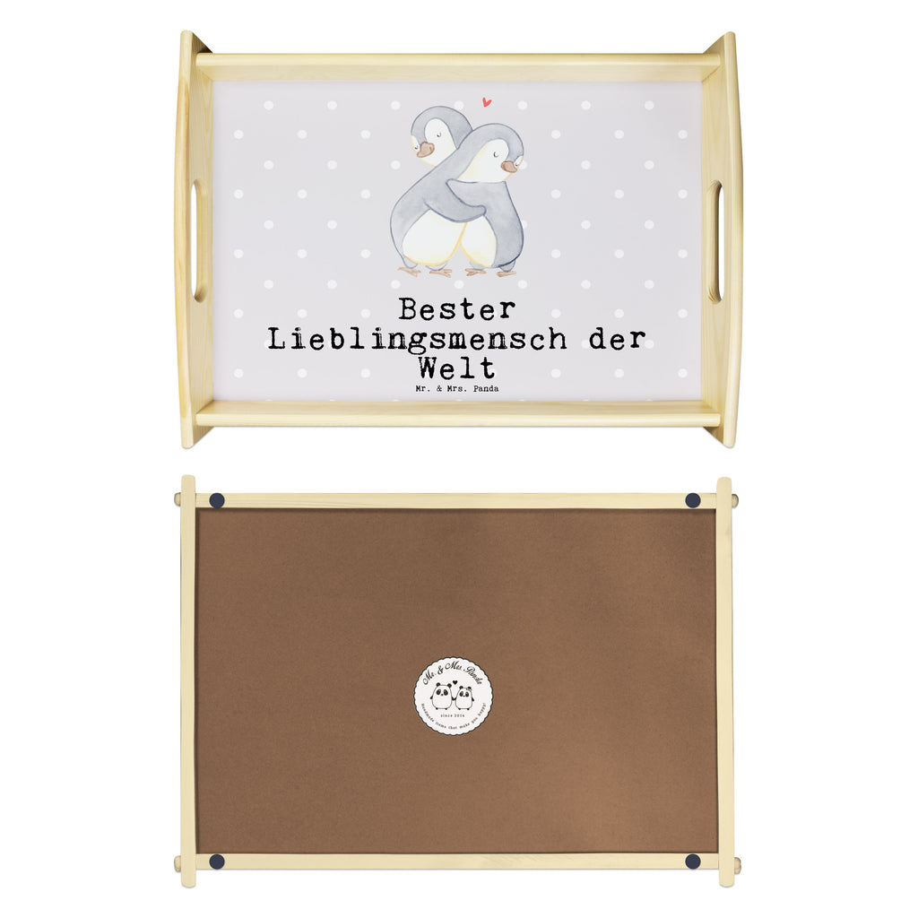 Serviertablett Pinguin Bester Lieblingsmensch der Welt Serviertablett, Tablett, Holztablett, Küchentablett, Dekotablett, Frühstückstablett, für, Dankeschön, Geschenk, Schenken, Geburtstag, Geburtstagsgeschenk, Geschenkidee, Danke, Bedanken, Mitbringsel, Freude machen, Geschenktipp, Lieblingsmensch, Lieblings Mensch, Liebling, Partner, Bae, beste Freundin, Freund, Liebe, Herz, Love, Mama, Papa, Familie