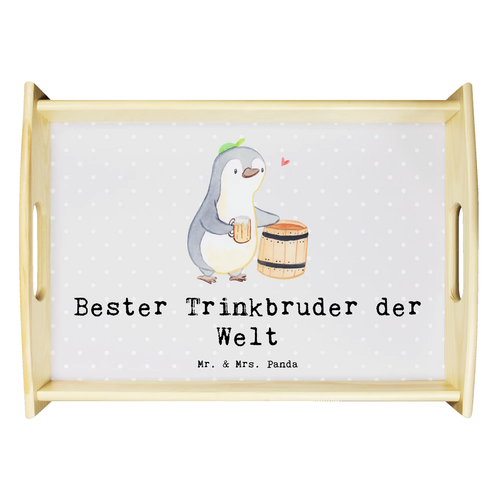 Serviertablett Pinguin Bester Trinkbruder der Welt Serviertablett, Tablett, Holztablett, Küchentablett, Dekotablett, Frühstückstablett, für, Dankeschön, Geschenk, Schenken, Geburtstag, Geburtstagsgeschenk, Geschenkidee, Danke, Bedanken, Mitbringsel, Freude machen, Geschenktipp, Trinkbruder, Trinkkumpel, Kumpel, Saufkumpane, Kumpane, Trinken, Party, Kleinigkeit