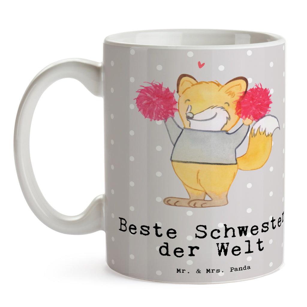 Tasse Fuchs Beste Schwester der Welt Tasse, Kaffeetasse, Teetasse, Becher, Kaffeebecher, Teebecher, Keramiktasse, Porzellantasse, Büro Tasse, Geschenk Tasse, Tasse Sprüche, Tasse Motive, Kaffeetassen, Tasse bedrucken, Designer Tasse, Cappuccino Tassen, Schöne Teetassen, für, Dankeschön, Geschenk, Schenken, Geburtstag, Geburtstagsgeschenk, Geschenkidee, Danke, Bedanken, Mitbringsel, Freude machen, Geschenktipp, Schwester, Geschwister, Schwesterherz, Sister, Familie, Kleinigkeit, Beste, Tochter