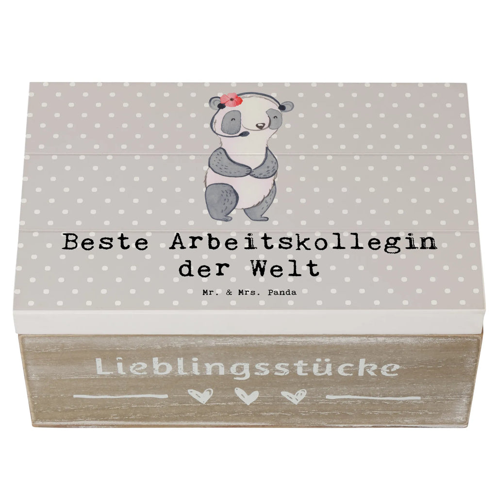 Holzkiste Panda Beste Arbeitskollegin der Welt Holzkiste, Kiste, Schatzkiste, Truhe, Schatulle, XXL, Erinnerungsbox, Erinnerungskiste, Dekokiste, Aufbewahrungsbox, Geschenkbox, Geschenkdose, für, Dankeschön, Geschenk, Schenken, Geburtstag, Geburtstagsgeschenk, Geschenkidee, Danke, Bedanken, Mitbringsel, Freude machen, Geschenktipp, Arbeitskollegin, Kollegin, Freundin, Büro, Abschiedsgeschenk, Ruhestand, Arbeit, Mitarbeiterin, Berufsgenossin, Beruf