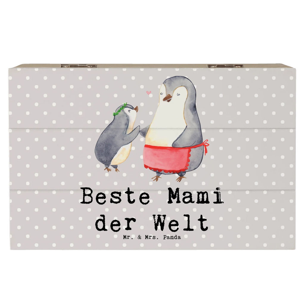 Holzkiste Pinguin Beste Mami der Welt Holzkiste, Kiste, Schatzkiste, Truhe, Schatulle, XXL, Erinnerungsbox, Erinnerungskiste, Dekokiste, Aufbewahrungsbox, Geschenkbox, Geschenkdose, für, Dankeschön, Geschenk, Schenken, Geburtstag, Geburtstagsgeschenk, Geschenkidee, Danke, Bedanken, Mitbringsel, Freude machen, Geschenktipp, Mama, Mami, Mutter, Muttertag, Mutti, Ma, Tochter, Sohn, Beste Mama, Beste, Supermama