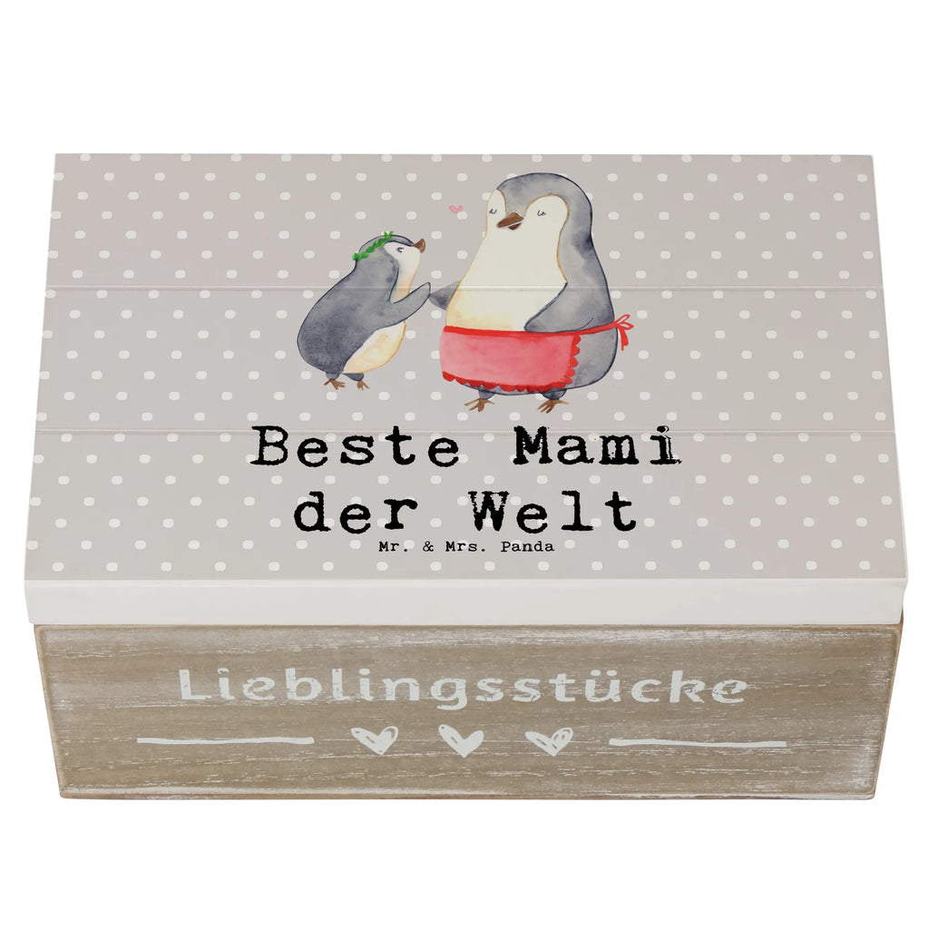 Holzkiste Pinguin Beste Mami der Welt Holzkiste, Kiste, Schatzkiste, Truhe, Schatulle, XXL, Erinnerungsbox, Erinnerungskiste, Dekokiste, Aufbewahrungsbox, Geschenkbox, Geschenkdose, für, Dankeschön, Geschenk, Schenken, Geburtstag, Geburtstagsgeschenk, Geschenkidee, Danke, Bedanken, Mitbringsel, Freude machen, Geschenktipp, Mama, Mami, Mutter, Muttertag, Mutti, Ma, Tochter, Sohn, Beste Mama, Beste, Supermama