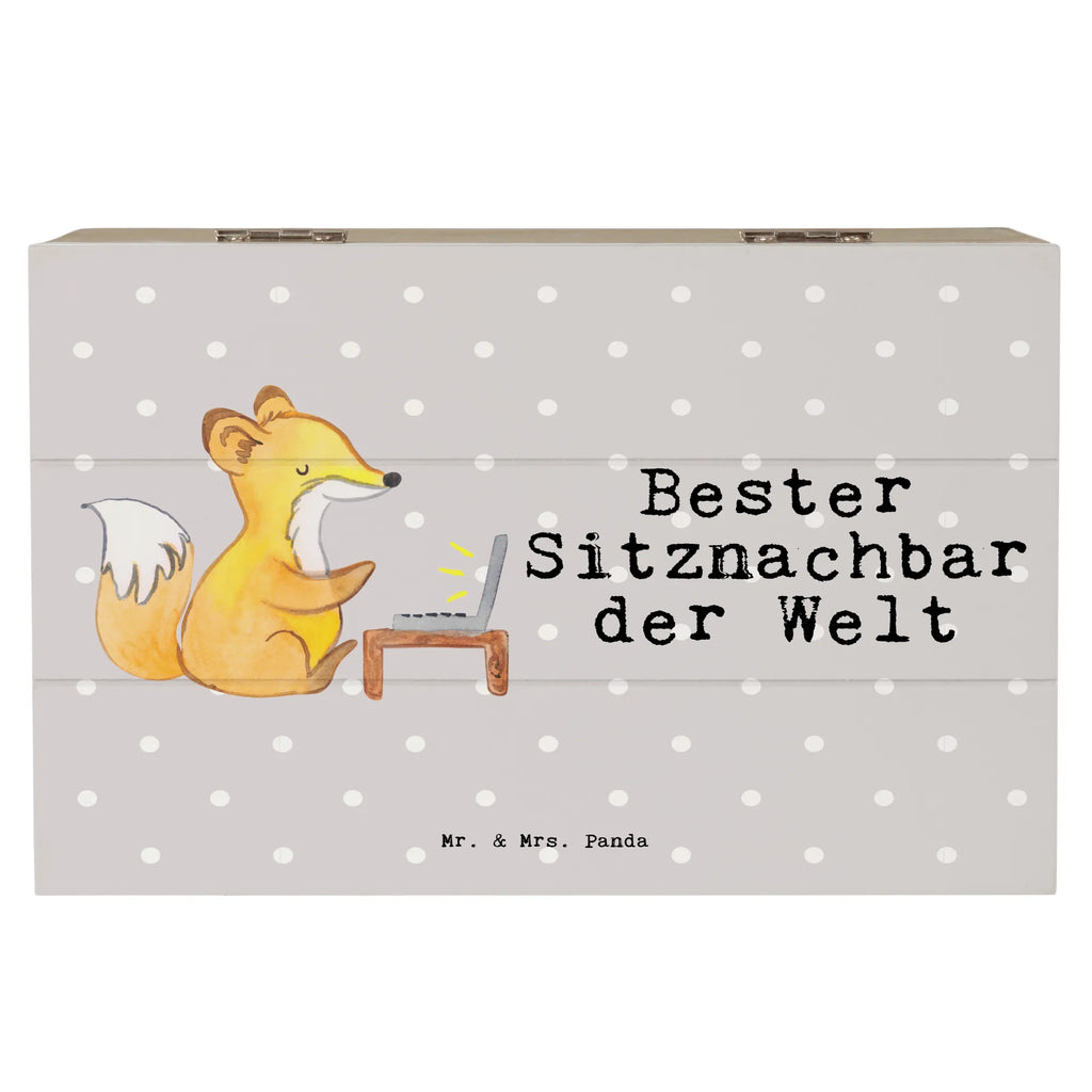 Holzkiste Fuchs Bester Sitznachbar der Welt Holzkiste, Kiste, Schatzkiste, Truhe, Schatulle, XXL, Erinnerungsbox, Erinnerungskiste, Dekokiste, Aufbewahrungsbox, Geschenkbox, Geschenkdose, für, Dankeschön, Geschenk, Schenken, Geburtstag, Geburtstagsgeschenk, Geschenkidee, Danke, Bedanken, Mitbringsel, Freude machen, Geschenktipp, Sitznachbar, Stuhlnachbar, Nachbar, Uni, Universität, Seminar, Kommilitone, Tischnachbar, Schule, Mitschüler, Mitstudent, Hochschule