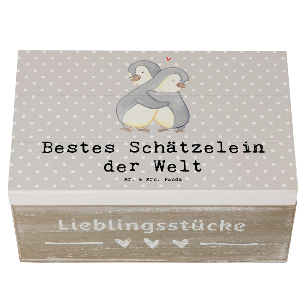 Holzkiste Pinguin Bestes Schätzelein der Welt Holzkiste, Kiste, Schatzkiste, Truhe, Schatulle, XXL, Erinnerungsbox, Erinnerungskiste, Dekokiste, Aufbewahrungsbox, Geschenkbox, Geschenkdose, für, Dankeschön, Geschenk, Schenken, Geburtstag, Geburtstagsgeschenk, Geschenkidee, Danke, Bedanken, Mitbringsel, Freude machen, Geschenktipp, Schätzelein, Schätzchen, Schatz, Schatzi, Ehemann, Ehefrau, Freundin, Freund, Frau, Mann, Kosename, Hochzeitstag