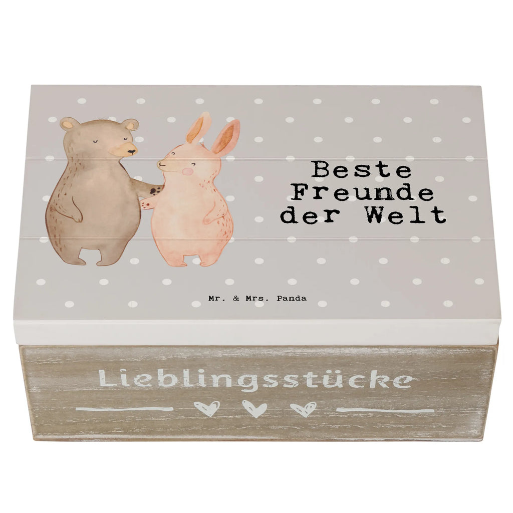 Holzkiste Hase Beste Freunde der Welt Holzkiste, Kiste, Schatzkiste, Truhe, Schatulle, XXL, Erinnerungsbox, Erinnerungskiste, Dekokiste, Aufbewahrungsbox, Geschenkbox, Geschenkdose, für, Dankeschön, Geschenk, Schenken, Geburtstag, Geburtstagsgeschenk, Geschenkidee, Danke, Bedanken, Mitbringsel, Freude machen, Geschenktipp, Freunde, best friends, Freundschaft, Freundin, Freund, Clique, Kumpel, bae, bff