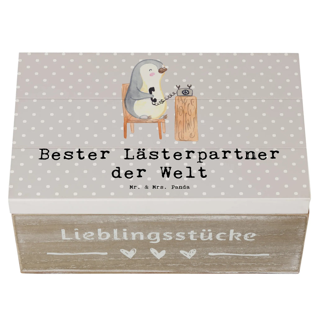 Holzkiste Pinguin Bester Lästerpartner der Welt Holzkiste, Kiste, Schatzkiste, Truhe, Schatulle, XXL, Erinnerungsbox, Erinnerungskiste, Dekokiste, Aufbewahrungsbox, Geschenkbox, Geschenkdose, für, Dankeschön, Geschenk, Schenken, Geburtstag, Geburtstagsgeschenk, Geschenkidee, Danke, Bedanken, Mitbringsel, Freude machen, Geschenktipp, Lästerpartner, Lesterpartner, lestern, Lästerschwester, Lästern, beste Freundin, Freundin, Spaß, bff