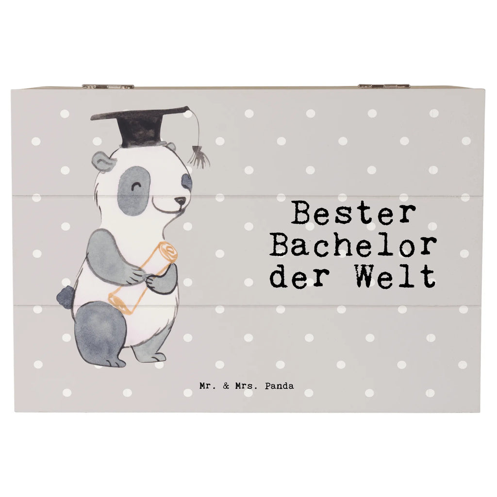 Holzkiste Panda Bester Bachelor der Welt Holzkiste, Kiste, Schatzkiste, Truhe, Schatulle, XXL, Erinnerungsbox, Erinnerungskiste, Dekokiste, Aufbewahrungsbox, Geschenkbox, Geschenkdose, für, Dankeschön, Geschenk, Schenken, Geburtstag, Geburtstagsgeschenk, Geschenkidee, Danke, Bedanken, Mitbringsel, Freude machen, Geschenktipp, Bachelor, Student, Studium, Sohn, Spaß, Musterschüler, lustig, Studienabschluss, witzig, Universität, Abschluss, Alumni, Uni, Studenten, Hochschule