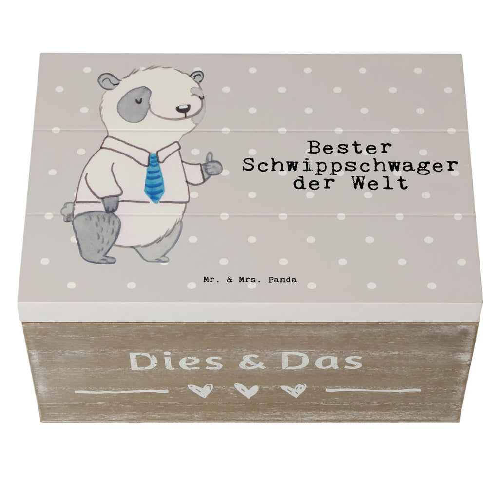 Holzkiste Panda Bester Schwippschwager der Welt Holzkiste, Kiste, Schatzkiste, Truhe, Schatulle, XXL, Erinnerungsbox, Erinnerungskiste, Dekokiste, Aufbewahrungsbox, Geschenkbox, Geschenkdose, für, Dankeschön, Geschenk, Schenken, Geburtstag, Geburtstagsgeschenk, Geschenkidee, Danke, Bedanken, Mitbringsel, Freude machen, Geschenktipp, Schwippschwager, Schwibschwager, Schwipschwager, Schwager, Schwager des Ehepartners, Familie, Verwandtschaft, angeheiratet