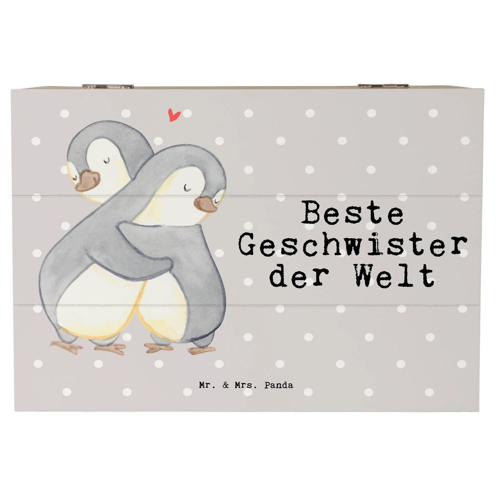 Holzkiste Pinguin Beste Geschwister der Welt Holzkiste, Kiste, Schatzkiste, Truhe, Schatulle, XXL, Erinnerungsbox, Erinnerungskiste, Dekokiste, Aufbewahrungsbox, Geschenkbox, Geschenkdose, für, Dankeschön, Geschenk, Schenken, Geburtstag, Geburtstagsgeschenk, Geschenkidee, Danke, Bedanken, Mitbringsel, Freude machen, Geschenktipp, Geschwister, Geschwisterchen, Bruder, Schwester, Schwestern, Brüder, Familie, Nachwuchs