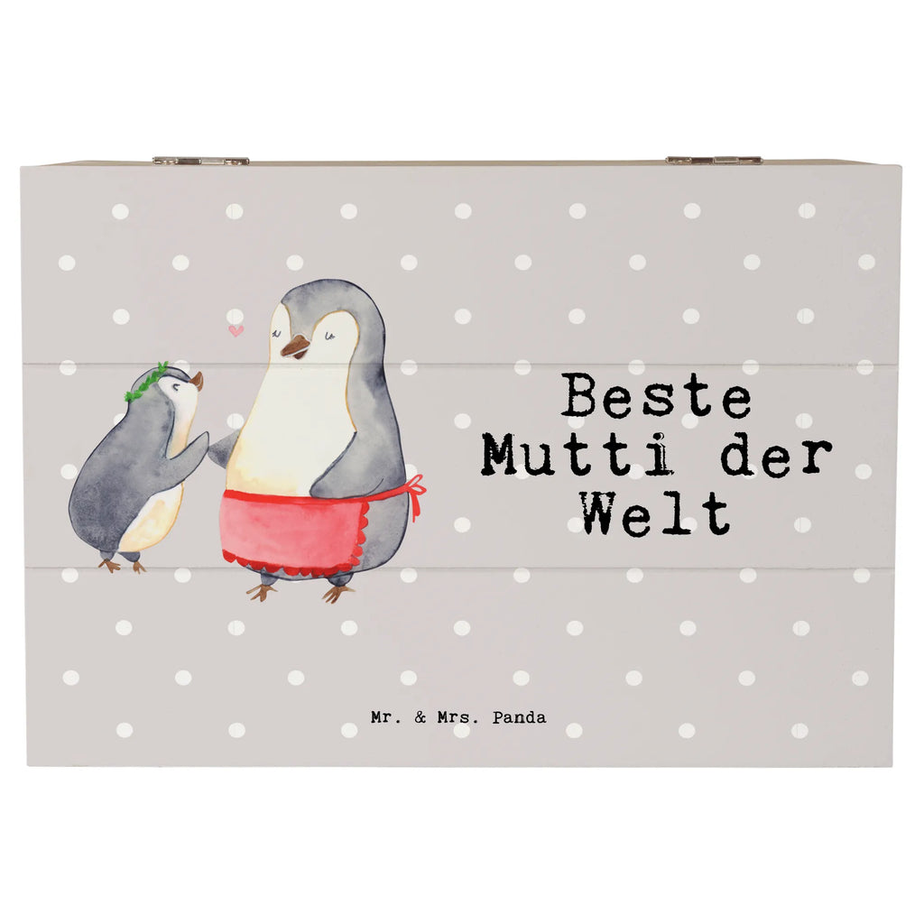 Holzkiste Pinguin Beste Mutti der Welt Holzkiste, Kiste, Schatzkiste, Truhe, Schatulle, XXL, Erinnerungsbox, Erinnerungskiste, Dekokiste, Aufbewahrungsbox, Geschenkbox, Geschenkdose, für, Dankeschön, Geschenk, Schenken, Geburtstag, Geburtstagsgeschenk, Geschenkidee, Danke, Bedanken, Mitbringsel, Freude machen, Geschenktipp, Mama, Mami, Mutter, Muttertag, Mutti, Ma, Tochter, Sohn, Beste Mama, Beste, Supermama