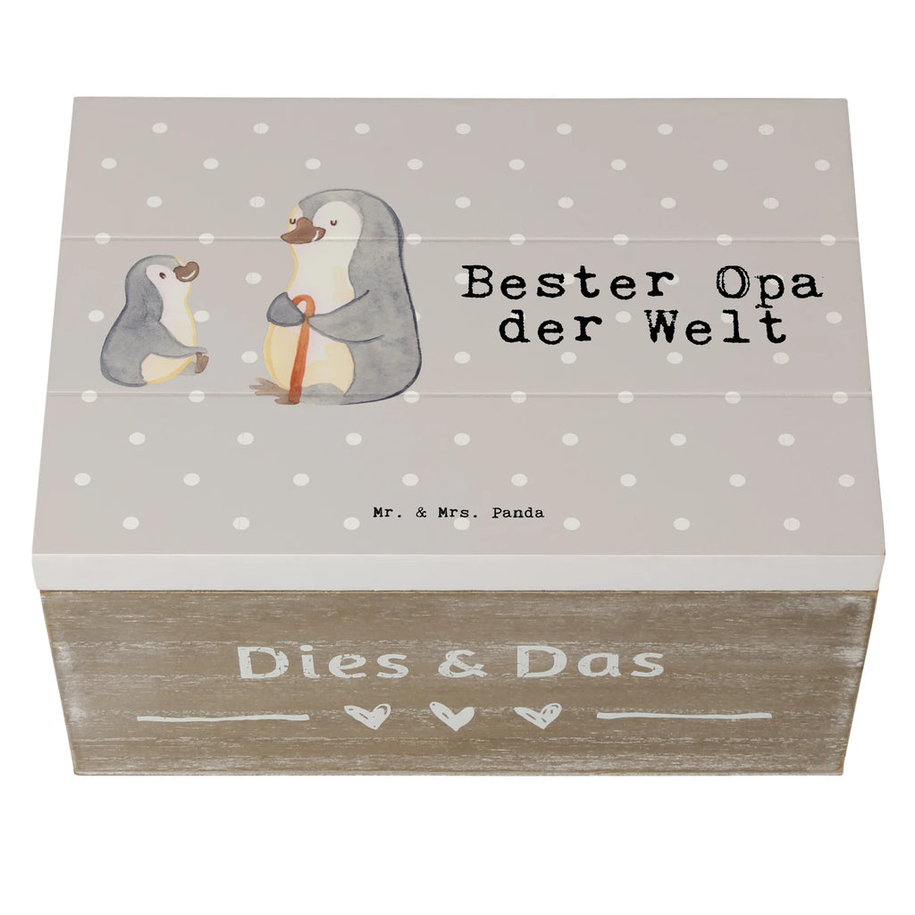 Holzkiste Pinguin Bester Opa der Welt Holzkiste, Kiste, Schatzkiste, Truhe, Schatulle, XXL, Erinnerungsbox, Erinnerungskiste, Dekokiste, Aufbewahrungsbox, Geschenkbox, Geschenkdose, für, Dankeschön, Geschenk, Schenken, Geburtstag, Geburtstagsgeschenk, Geschenkidee, Danke, Bedanken, Mitbringsel, Freude machen, Geschenktipp, Großvater, Grossvater, Opa, Opi. Großpapa, Großeltern, Enkel, Enkelin, Enkelkind, Kleinigkeit, Oppa, Oppi, Bester