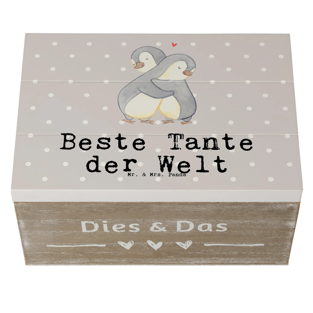 Holzkiste Pinguin Beste Tante der Welt Holzkiste, Kiste, Schatzkiste, Truhe, Schatulle, XXL, Erinnerungsbox, Erinnerungskiste, Dekokiste, Aufbewahrungsbox, Geschenkbox, Geschenkdose, für, Dankeschön, Geschenk, Schenken, Geburtstag, Geburtstagsgeschenk, Geschenkidee, Danke, Bedanken, Mitbringsel, Freude machen, Geschenktipp, Tante, Patentante, Paten Tante, Lieblingstante, Taufpartner, Taufe, Familie, Kleinigkeit, Nichte, Neffe