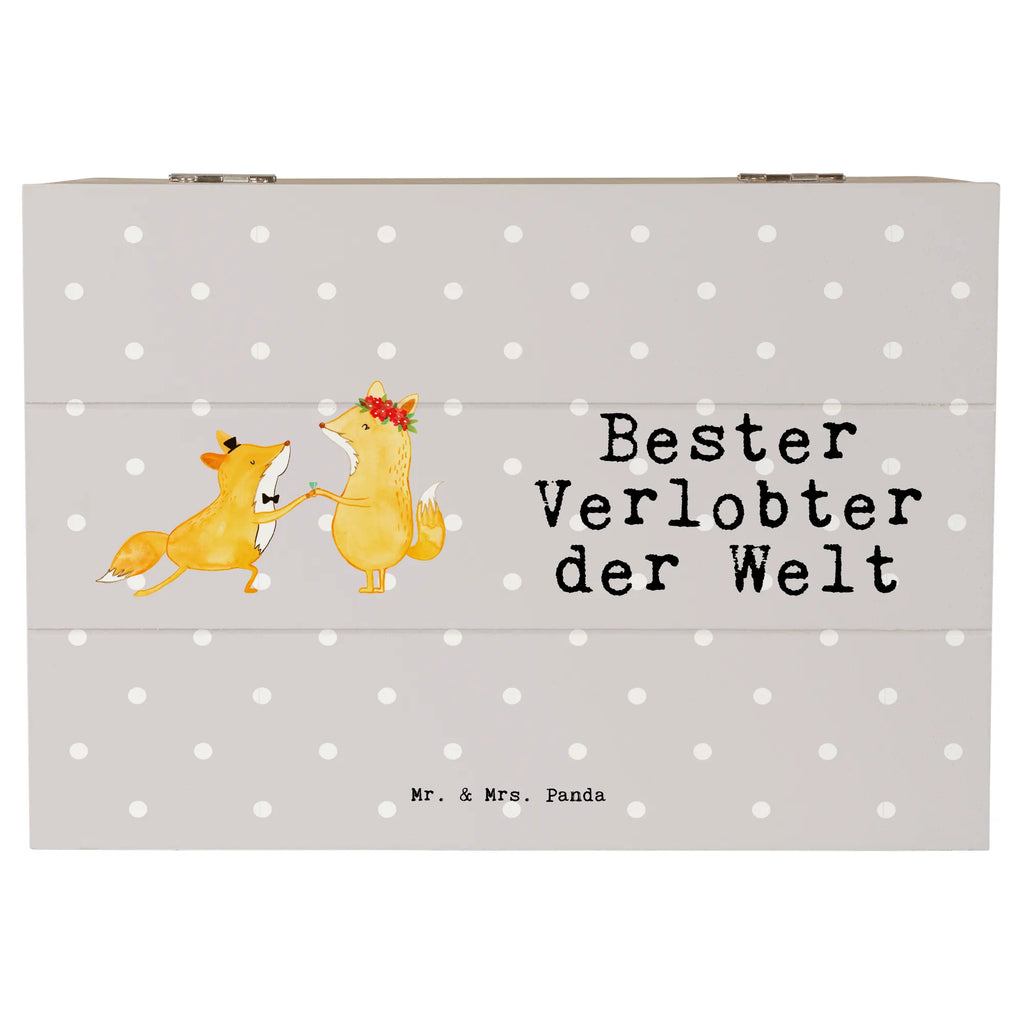 Holzkiste Fuchs Bester Verlobter der Welt Holzkiste, Kiste, Schatzkiste, Truhe, Schatulle, XXL, Erinnerungsbox, Erinnerungskiste, Dekokiste, Aufbewahrungsbox, Geschenkbox, Geschenkdose, für, Dankeschön, Geschenk, Schenken, Geburtstag, Geburtstagsgeschenk, Geschenkidee, Danke, Bedanken, Mitbringsel, Freude machen, Geschenktipp, Verlobter, Verloben, Verlobung, Traummann, Mann, Freund, Ehemann, Zukünftiger, Hochzeit, Ehe