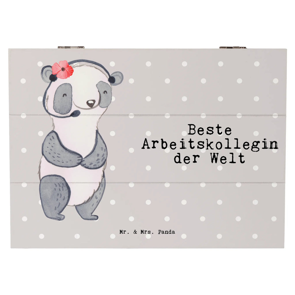 Holzkiste Panda Beste Arbeitskollegin der Welt Holzkiste, Kiste, Schatzkiste, Truhe, Schatulle, XXL, Erinnerungsbox, Erinnerungskiste, Dekokiste, Aufbewahrungsbox, Geschenkbox, Geschenkdose, für, Dankeschön, Geschenk, Schenken, Geburtstag, Geburtstagsgeschenk, Geschenkidee, Danke, Bedanken, Mitbringsel, Freude machen, Geschenktipp, Arbeitskollegin, Kollegin, Freundin, Büro, Abschiedsgeschenk, Ruhestand, Arbeit, Mitarbeiterin, Berufsgenossin, Beruf