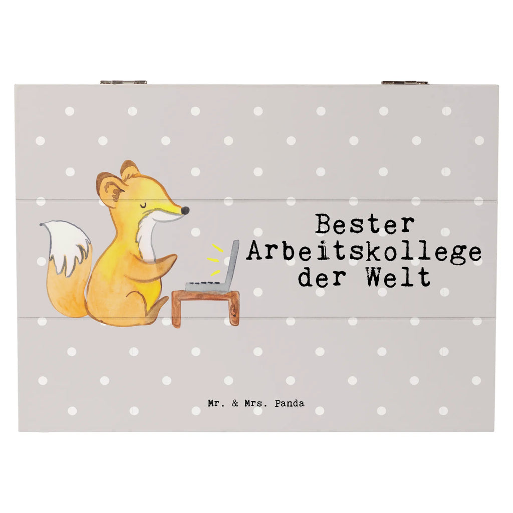 Holzkiste Fuchs Bester Arbeitskollege der Welt Holzkiste, Kiste, Schatzkiste, Truhe, Schatulle, XXL, Erinnerungsbox, Erinnerungskiste, Dekokiste, Aufbewahrungsbox, Geschenkbox, Geschenkdose, für, Dankeschön, Geschenk, Schenken, Geburtstag, Geburtstagsgeschenk, Geschenkidee, Danke, Bedanken, Mitbringsel, Freude machen, Geschenktipp, Arbeitskollege, Kollege, Büro, Abschiedsgeschenk, Ruhestand, Arbeit, Mitarbeiter, Berufsgenosse, Beruf