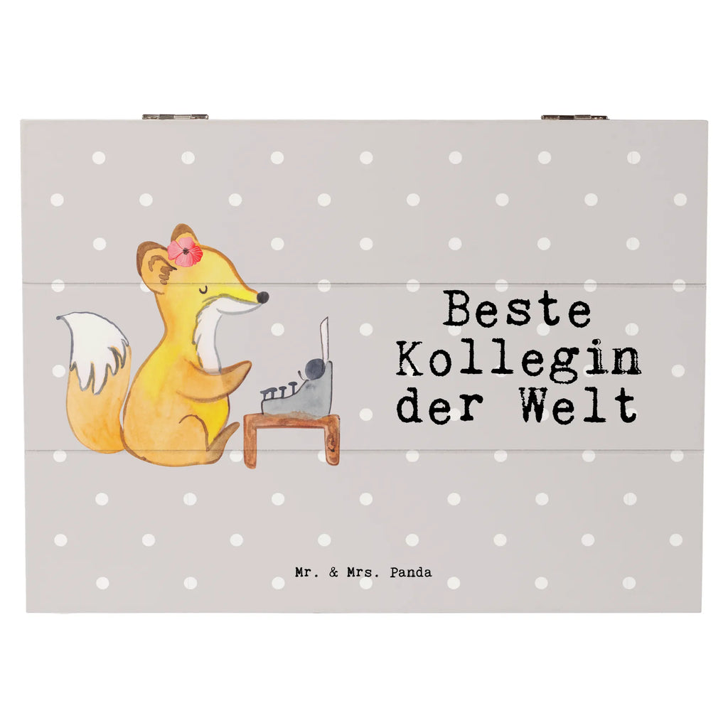 Holzkiste Fuchs Beste Kollegin der Welt Holzkiste, Kiste, Schatzkiste, Truhe, Schatulle, XXL, Erinnerungsbox, Erinnerungskiste, Dekokiste, Aufbewahrungsbox, Geschenkbox, Geschenkdose, für, Dankeschön, Geschenk, Schenken, Geburtstag, Geburtstagsgeschenk, Geschenkidee, Danke, Bedanken, Mitbringsel, Freude machen, Geschenktipp, Arbeitskollegin, Kollegin, Freundin, Büro, Abschiedsgeschenk, Ruhestand, Arbeit, Mitarbeiterin, Berufsgenossin, Beruf